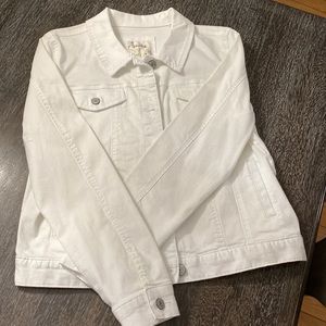 White Mudd Jean jacket